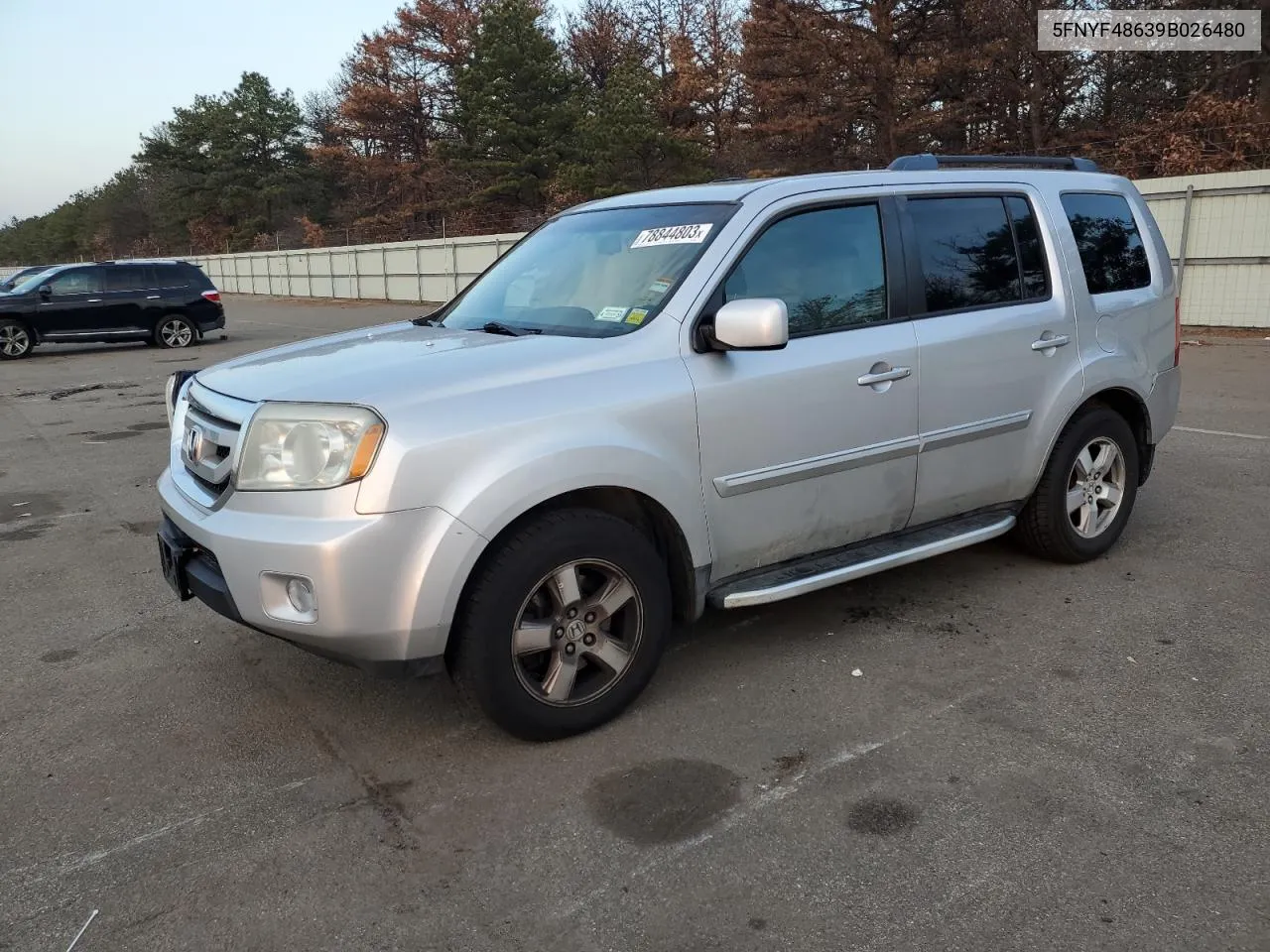 5FNYF48639B026480 2009 Honda Pilot Exl