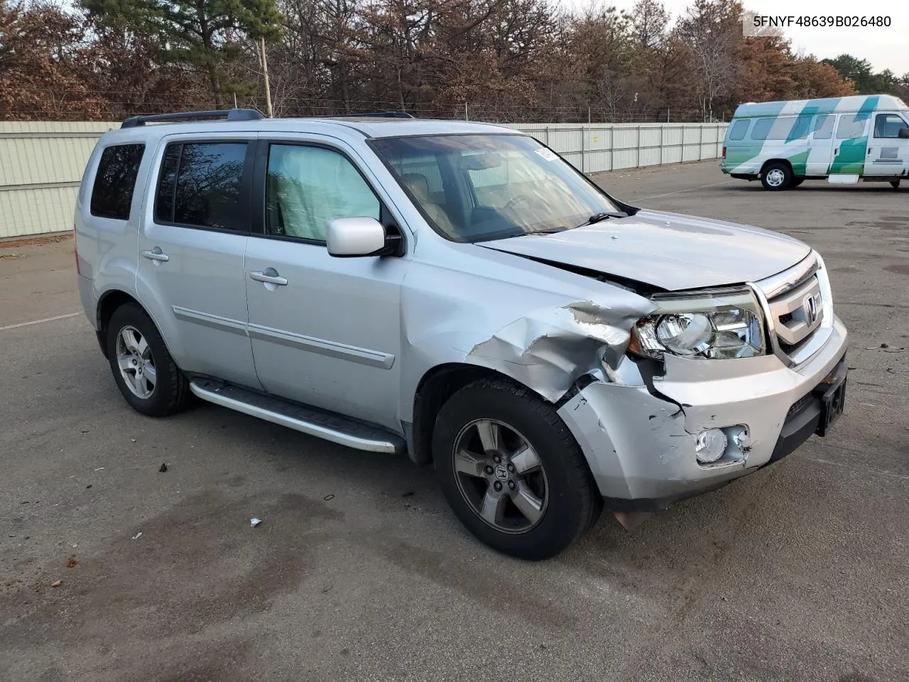 2009 Honda Pilot Exl VIN: 5FNYF48639B026480 Lot: 78844803