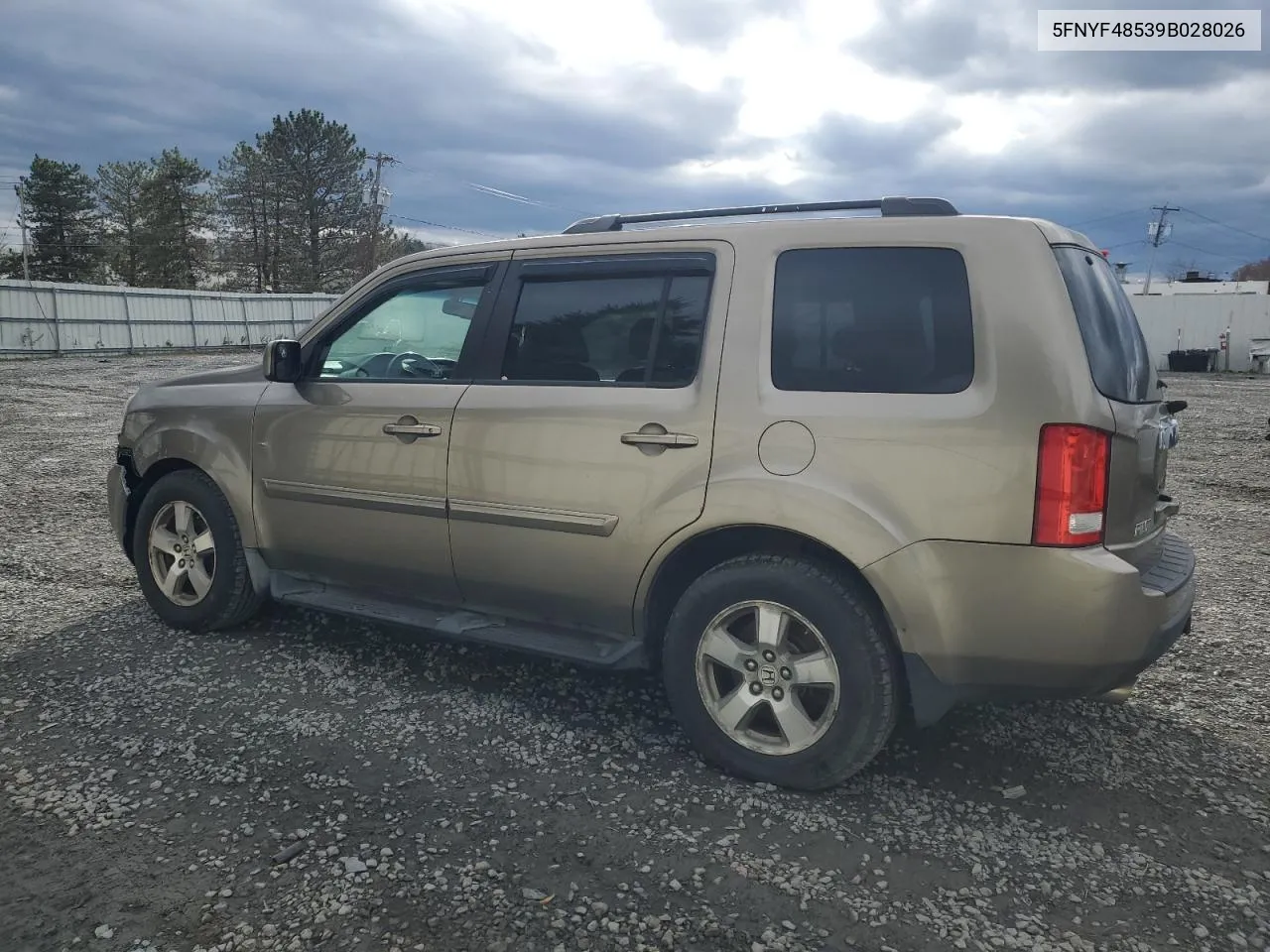 2009 Honda Pilot Exl VIN: 5FNYF48539B028026 Lot: 79911024