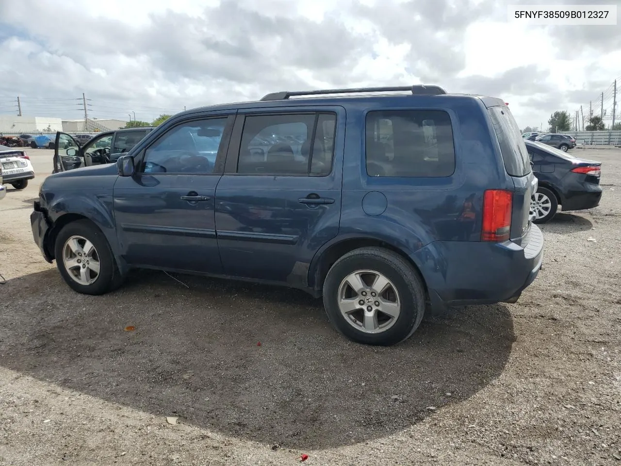 2009 Honda Pilot Exl VIN: 5FNYF38509B012327 Lot: 80026444