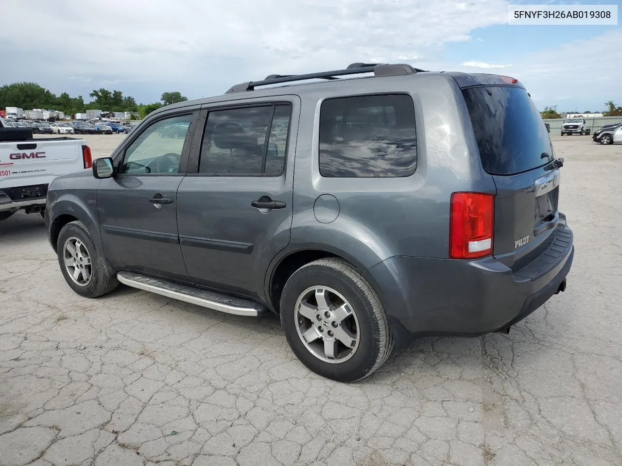 2010 Honda Pilot Lx VIN: 5FNYF3H26AB019308 Lot: 57559684