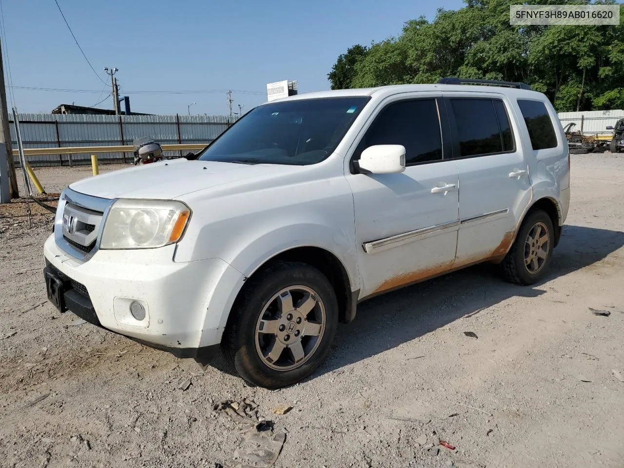 2010 Honda Pilot Touring VIN: 5FNYF3H89AB016620 Lot: 62626664