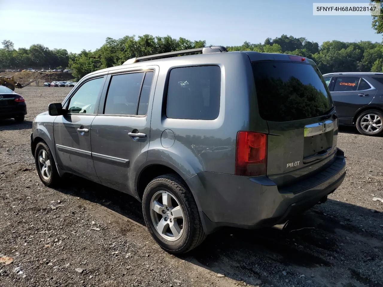 5FNYF4H68AB028147 2010 Honda Pilot Exl