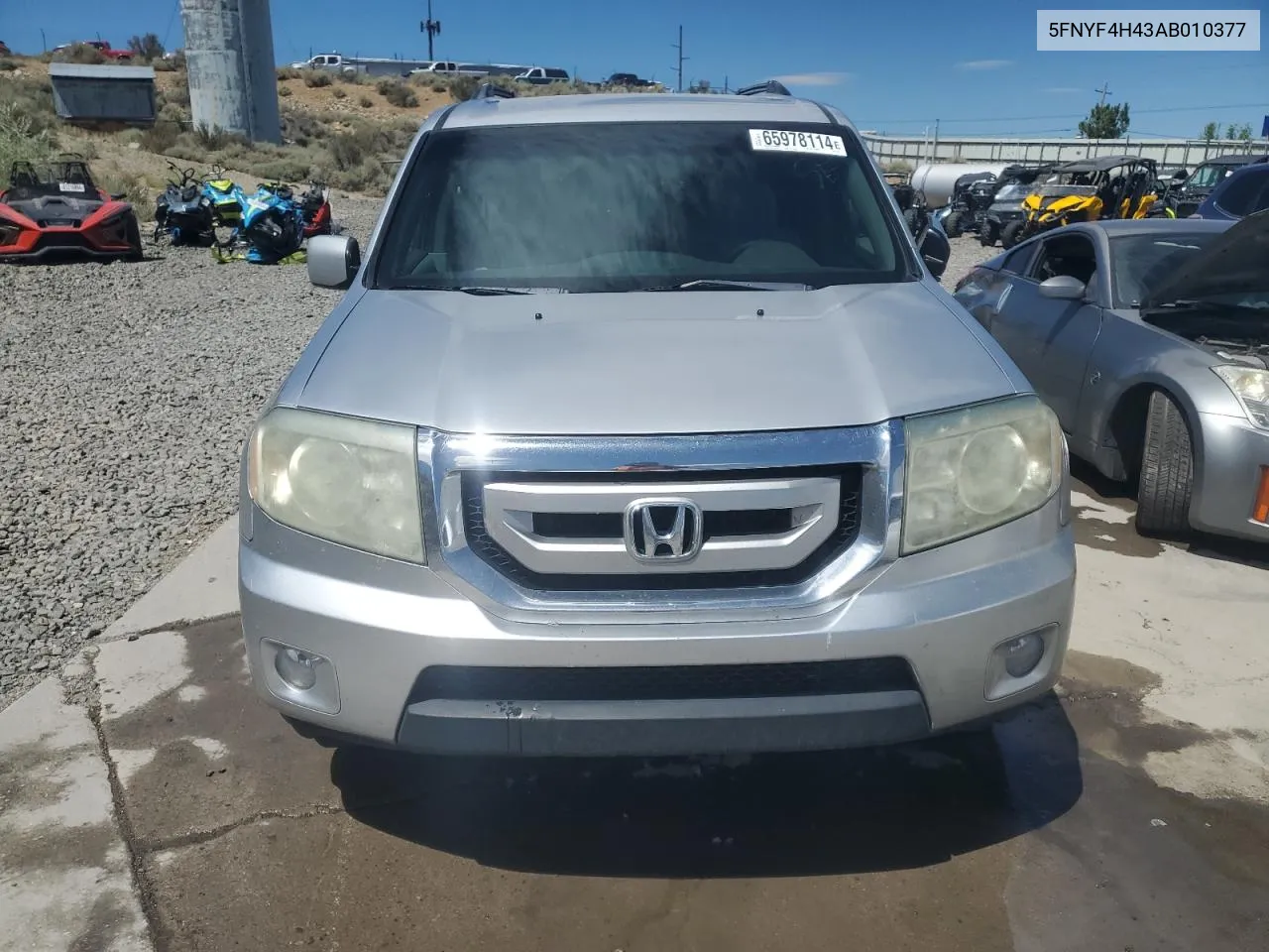 5FNYF4H43AB010377 2010 Honda Pilot Ex