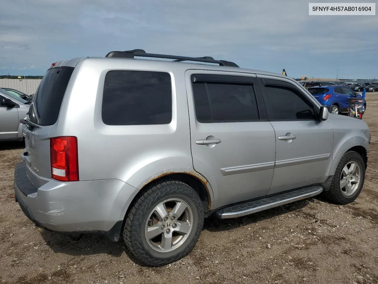 2010 Honda Pilot Exl VIN: 5FNYF4H57AB016904 Lot: 66358814