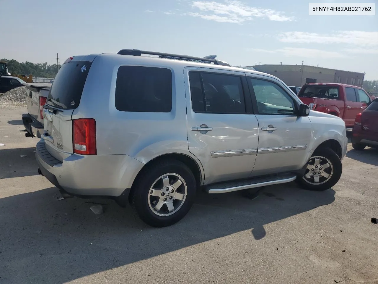 2010 Honda Pilot Touring VIN: 5FNYF4H82AB021762 Lot: 67354124