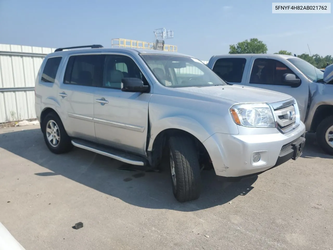 2010 Honda Pilot Touring VIN: 5FNYF4H82AB021762 Lot: 67354124