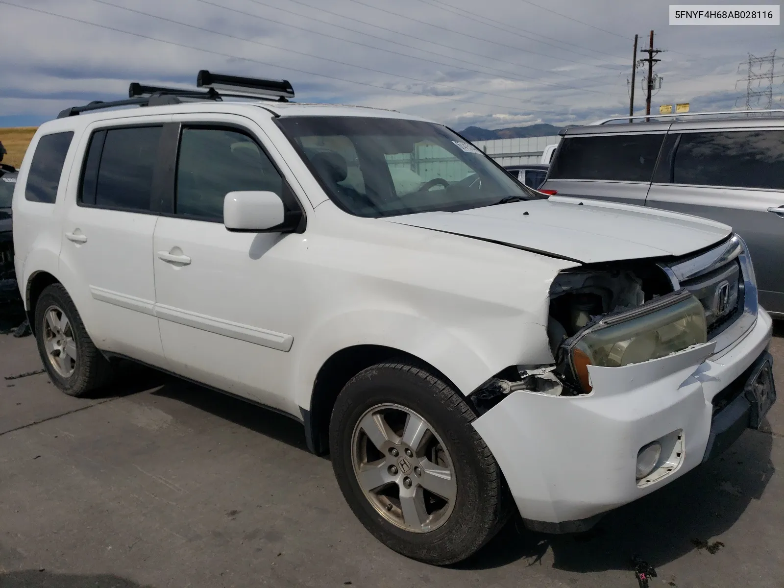 5FNYF4H68AB028116 2010 Honda Pilot Exl