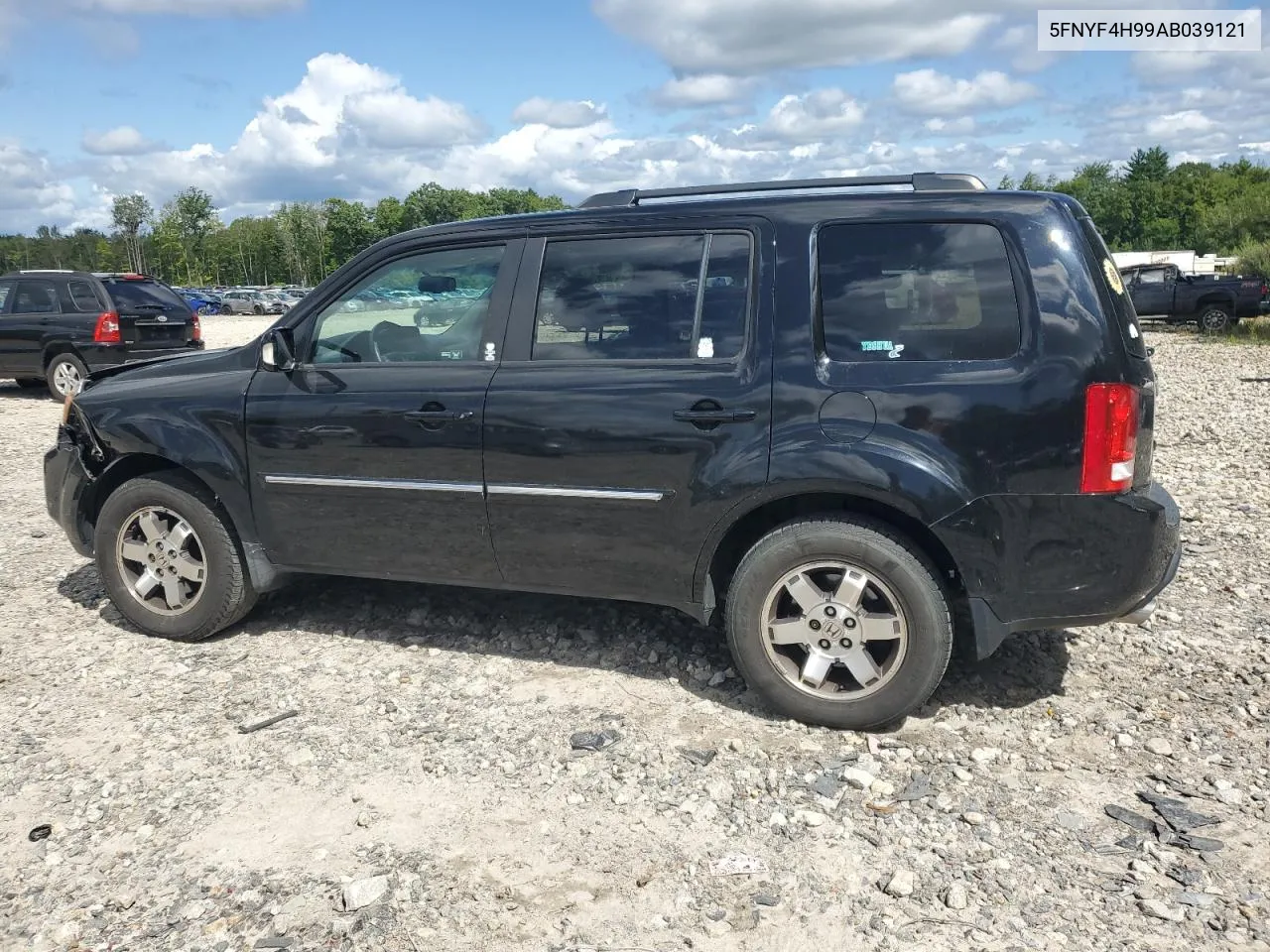 2010 Honda Pilot Touring VIN: 5FNYF4H99AB039121 Lot: 67728694