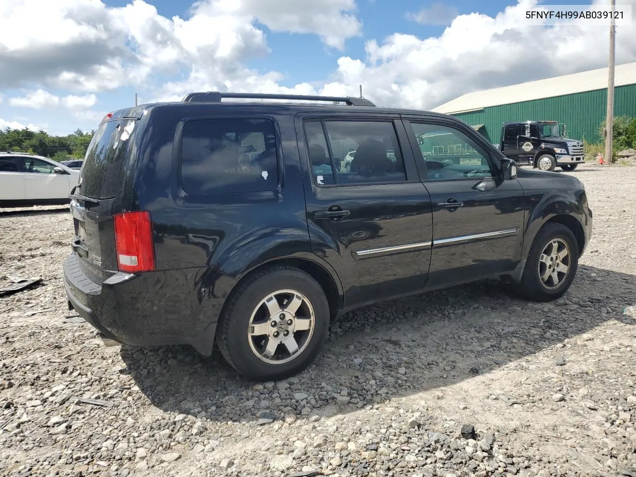 2010 Honda Pilot Touring VIN: 5FNYF4H99AB039121 Lot: 67728694