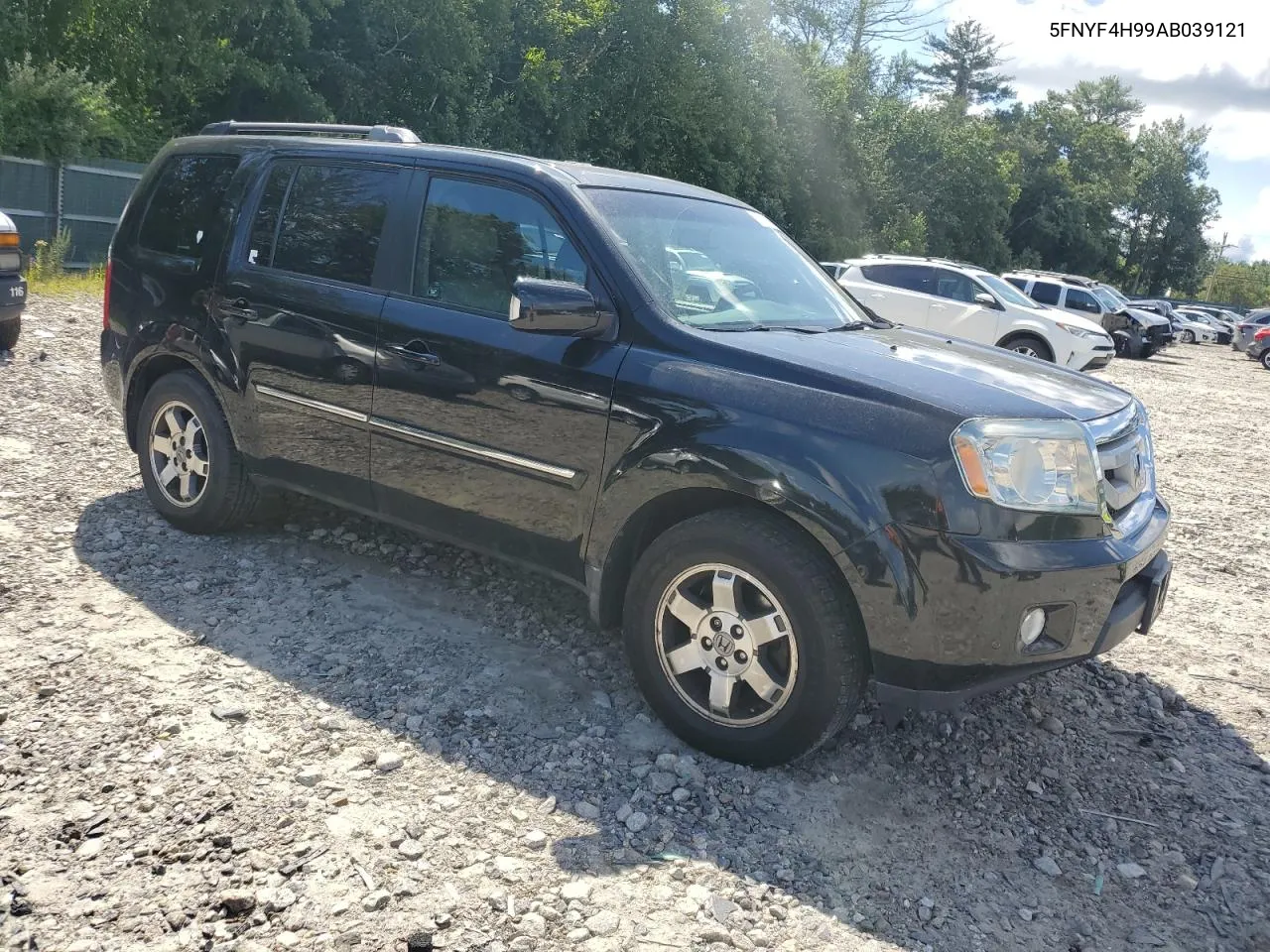 2010 Honda Pilot Touring VIN: 5FNYF4H99AB039121 Lot: 67728694