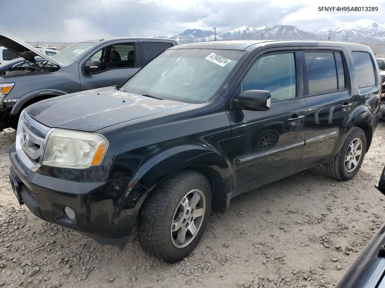 2010 Honda Pilot Touring VIN: 5FNYF4H95AB013289 Lot: 68577194