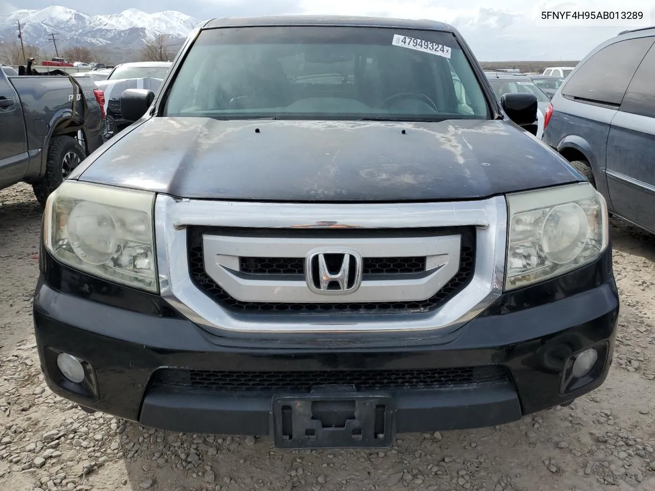 2010 Honda Pilot Touring VIN: 5FNYF4H95AB013289 Lot: 68577194