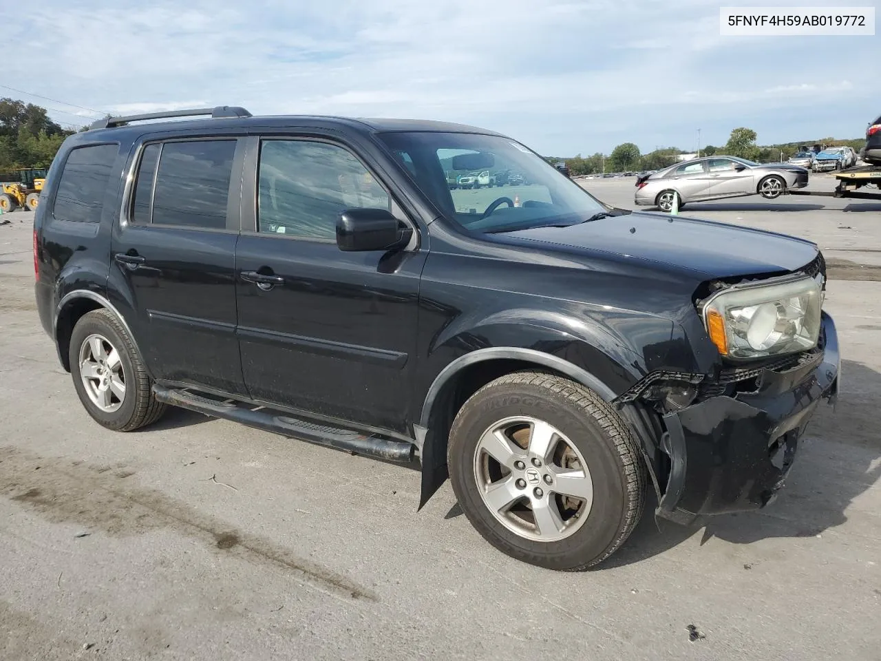 2010 Honda Pilot Exl VIN: 5FNYF4H59AB019772 Lot: 70245614