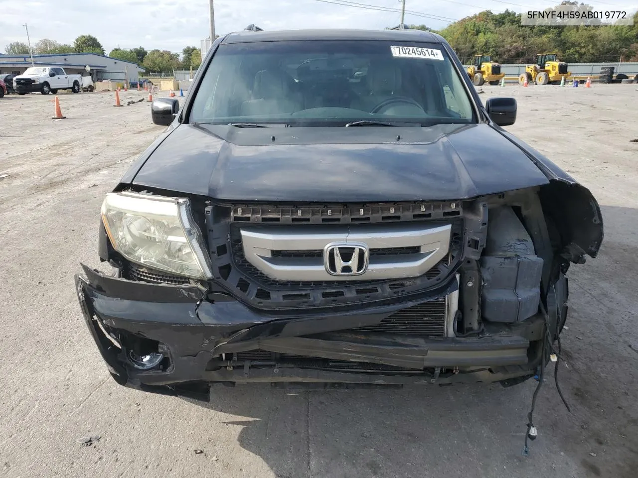 2010 Honda Pilot Exl VIN: 5FNYF4H59AB019772 Lot: 70245614