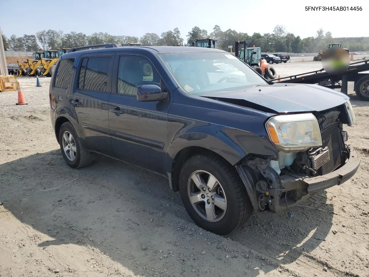 2010 Honda Pilot Ex VIN: 5FNYF3H45AB014456 Lot: 70513834