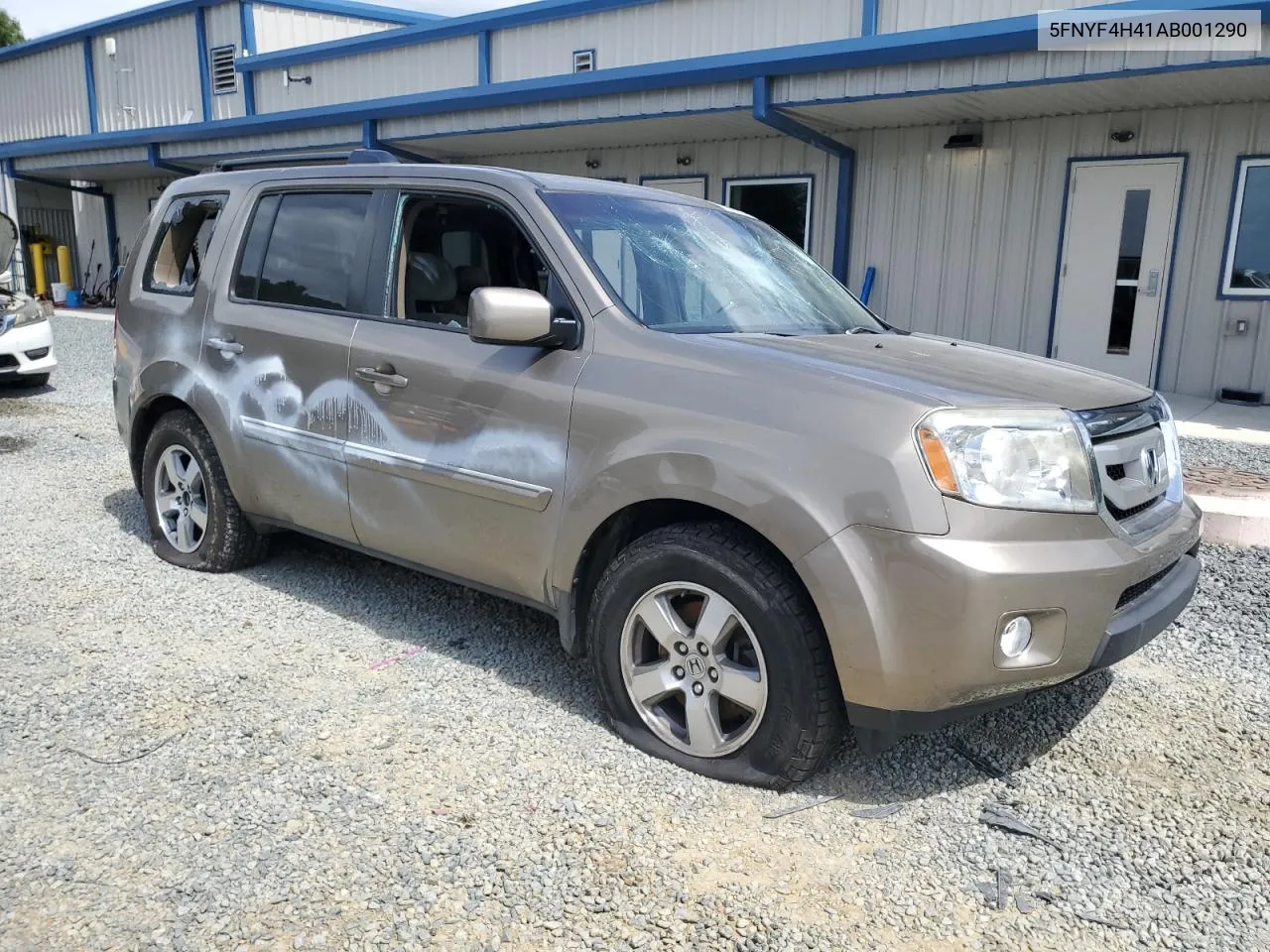 2010 Honda Pilot Ex VIN: 5FNYF4H41AB001290 Lot: 70642394