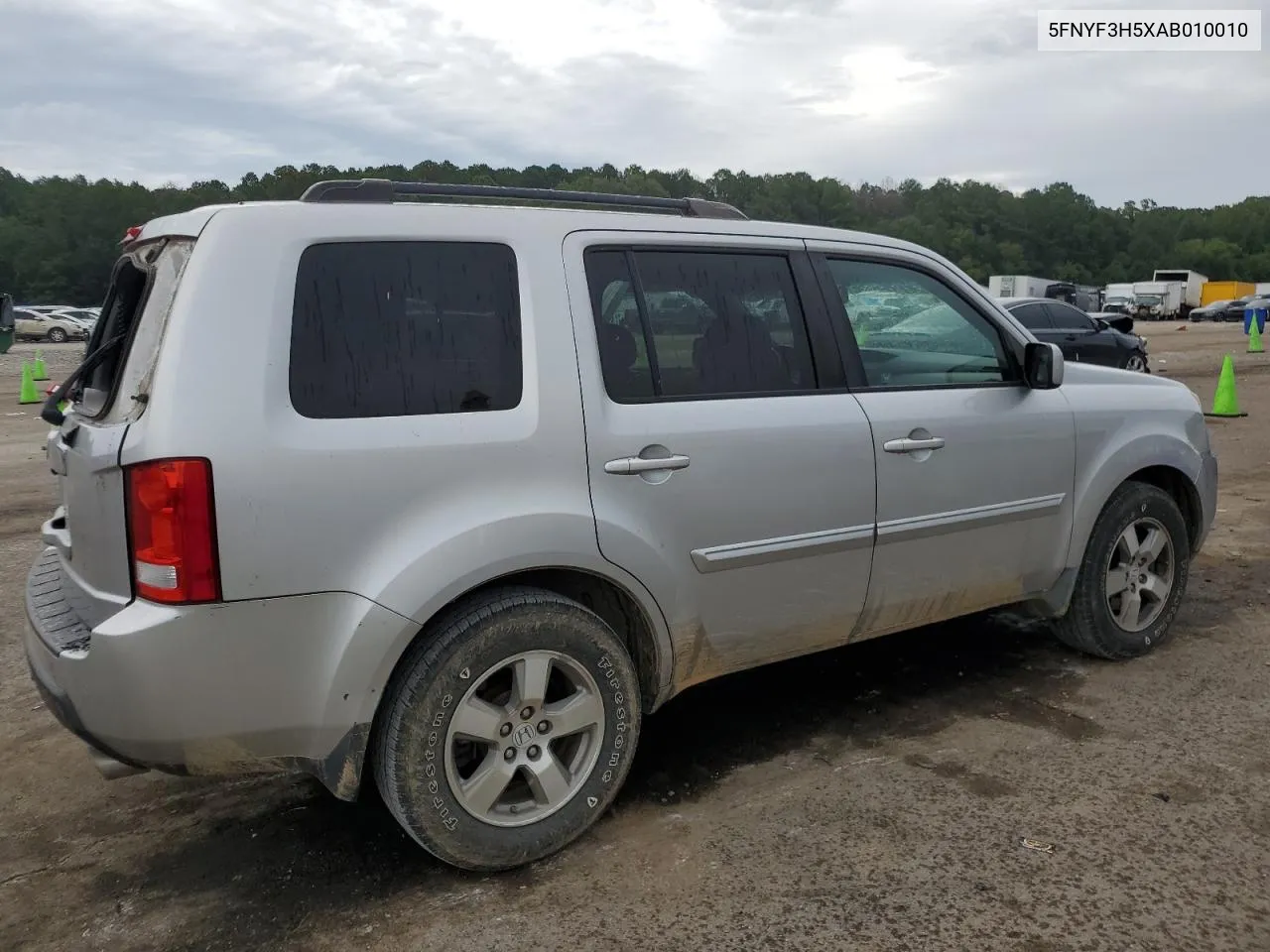 5FNYF3H5XAB010010 2010 Honda Pilot Exl