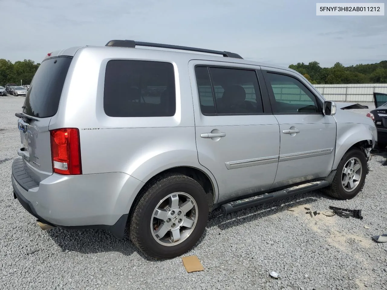 2010 Honda Pilot Touring VIN: 5FNYF3H82AB011212 Lot: 71115874