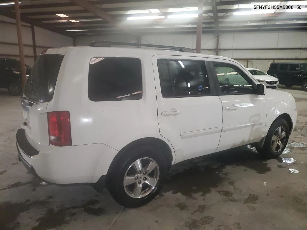 2010 Honda Pilot Exl VIN: 5FNYF3H55AB008150 Lot: 71255194