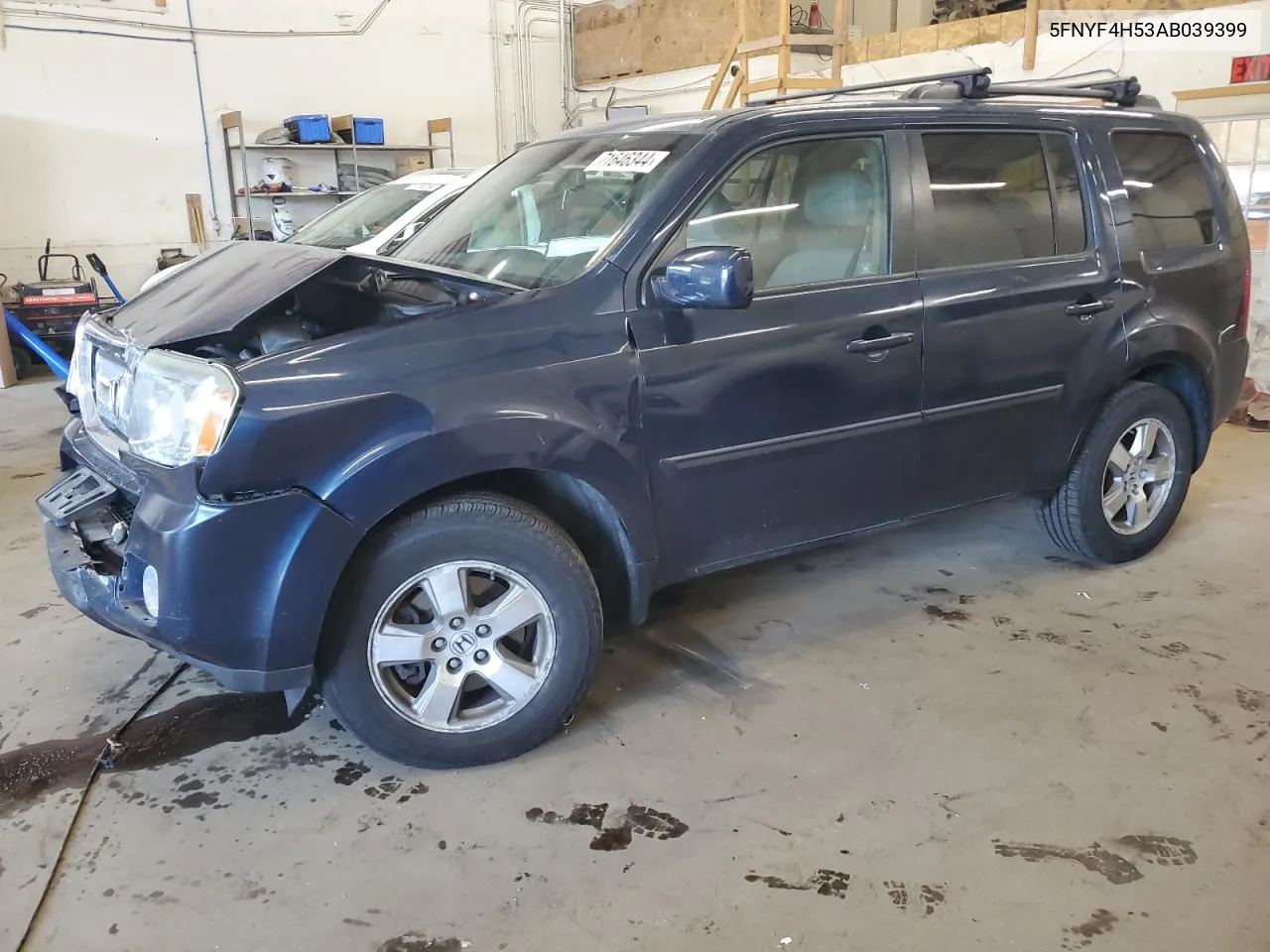 2010 Honda Pilot Exl VIN: 5FNYF4H53AB039399 Lot: 71646344