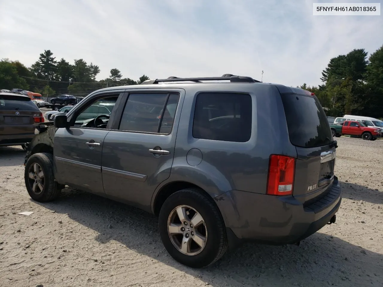 5FNYF4H61AB018365 2010 Honda Pilot Exl