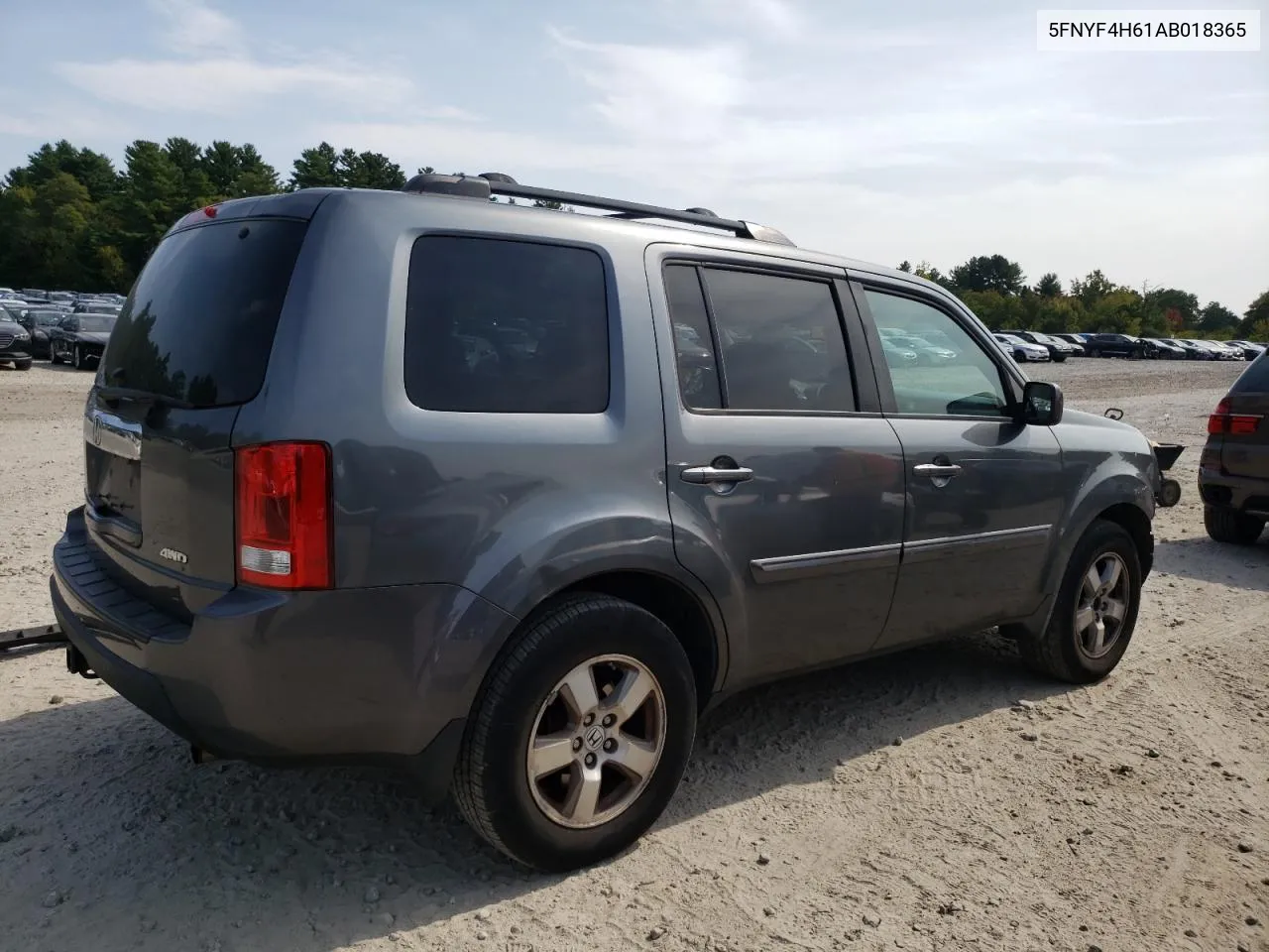 5FNYF4H61AB018365 2010 Honda Pilot Exl