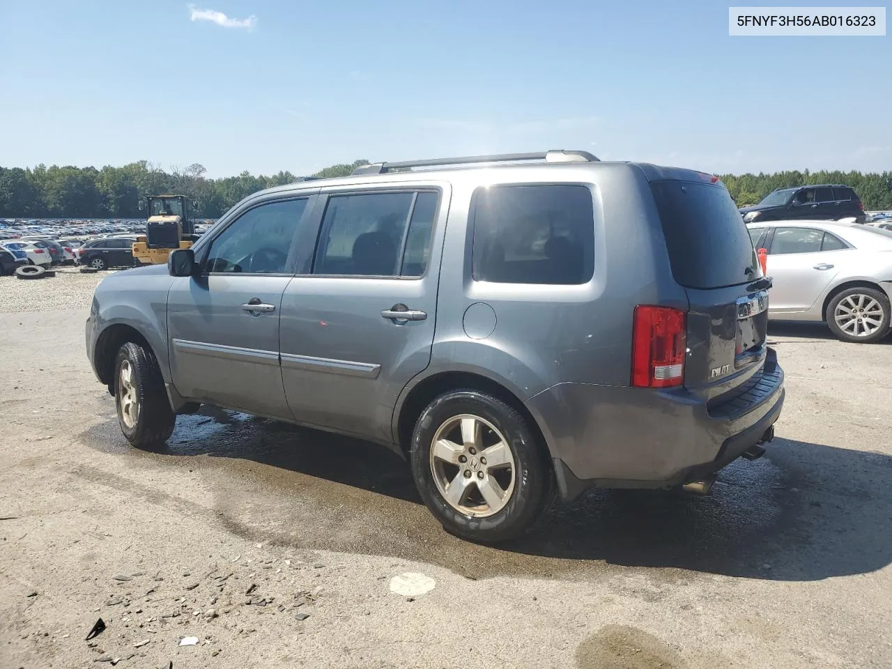 2010 Honda Pilot Exl VIN: 5FNYF3H56AB016323 Lot: 72541434