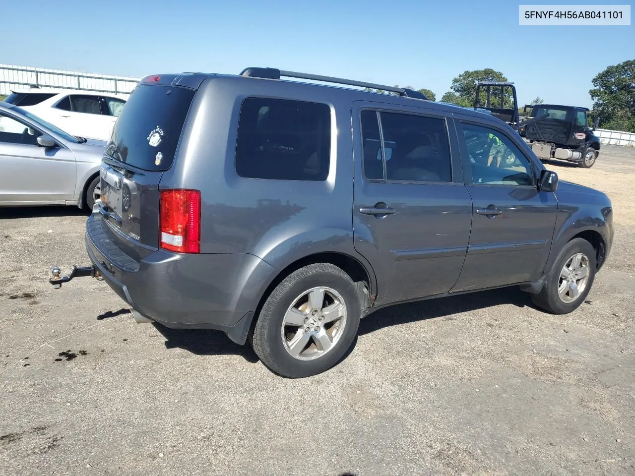 2010 Honda Pilot Exl VIN: 5FNYF4H56AB041101 Lot: 72609994