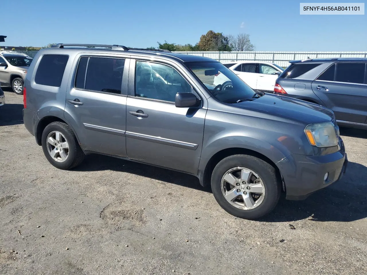 2010 Honda Pilot Exl VIN: 5FNYF4H56AB041101 Lot: 72609994