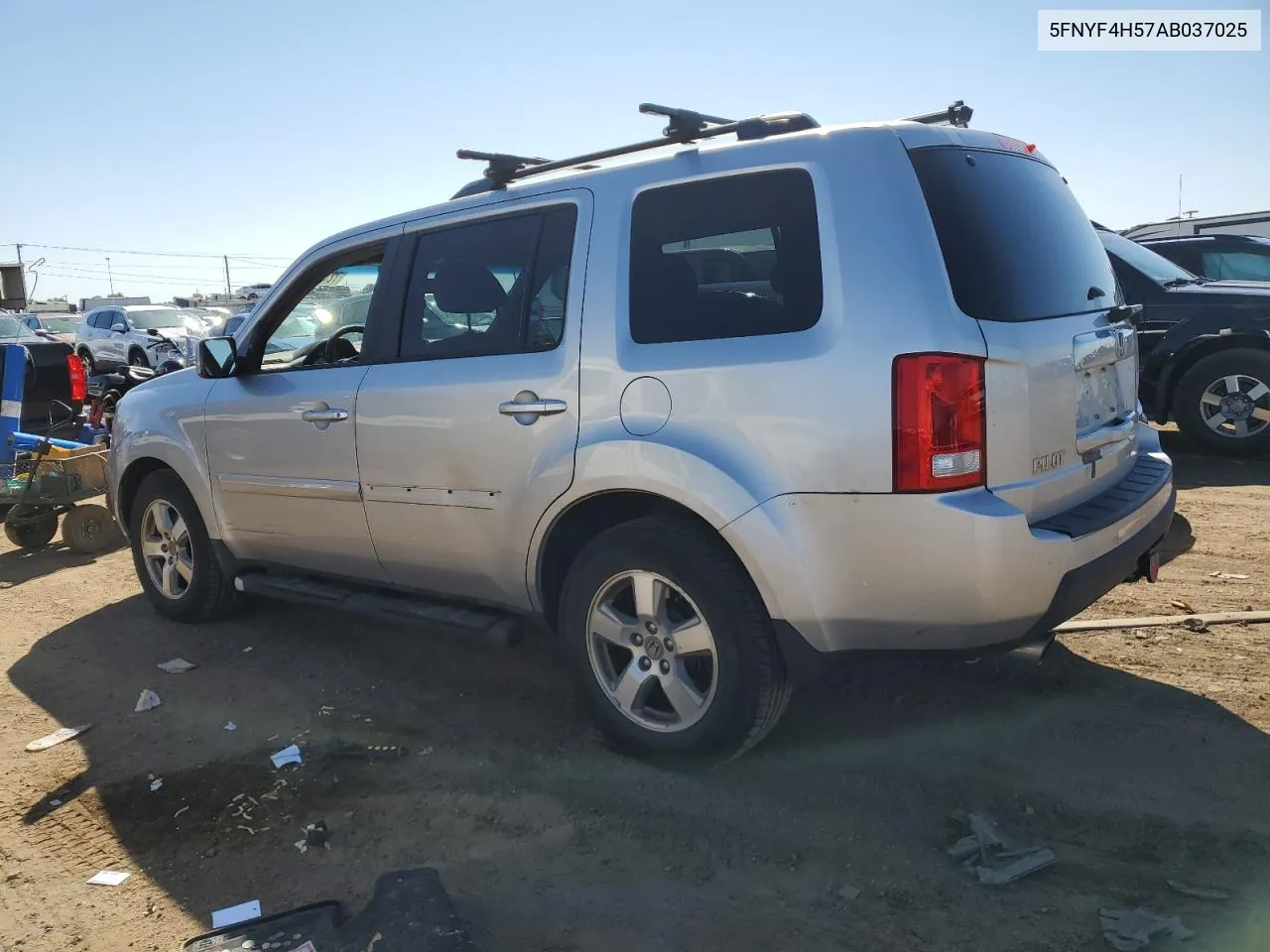 2010 Honda Pilot Exl VIN: 5FNYF4H57AB037025 Lot: 72782724