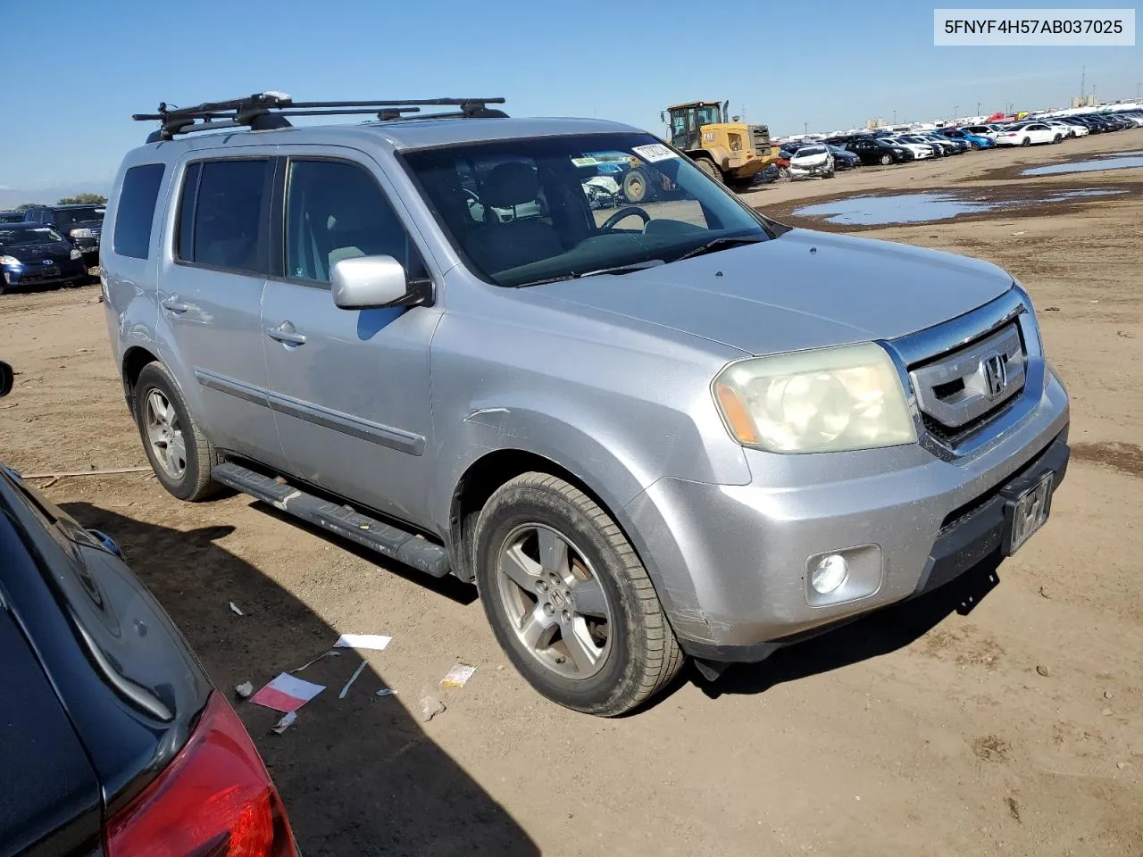 5FNYF4H57AB037025 2010 Honda Pilot Exl