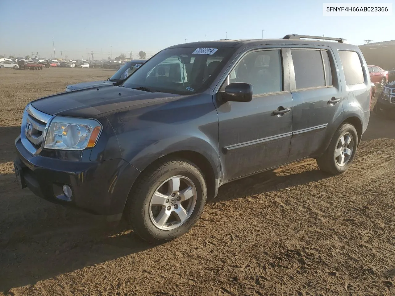 2010 Honda Pilot Exl VIN: 5FNYF4H66AB023366 Lot: 72882914