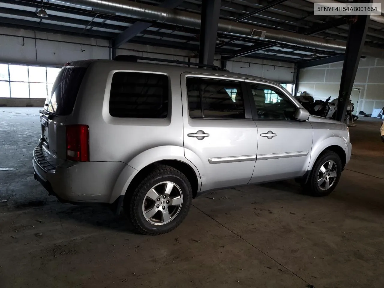 2010 Honda Pilot Exl VIN: 5FNYF4H54AB001664 Lot: 73511554