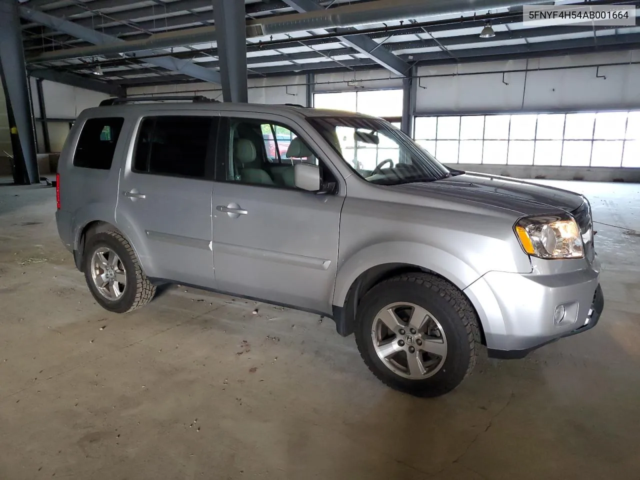 2010 Honda Pilot Exl VIN: 5FNYF4H54AB001664 Lot: 73511554