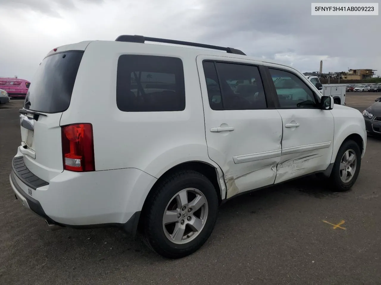 2010 Honda Pilot Ex VIN: 5FNYF3H41AB009223 Lot: 74084104