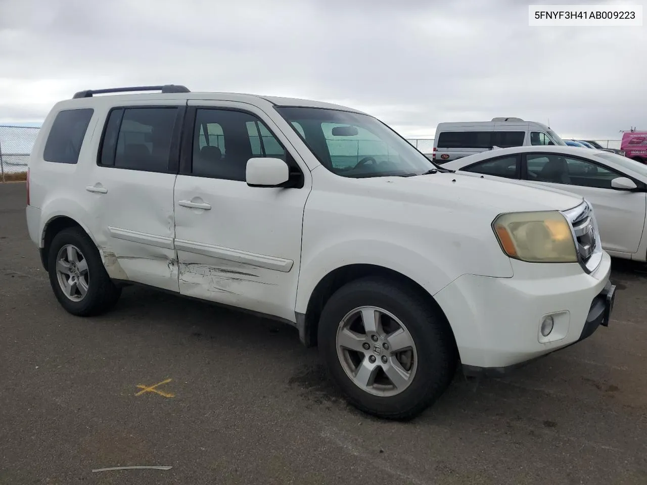 2010 Honda Pilot Ex VIN: 5FNYF3H41AB009223 Lot: 74084104