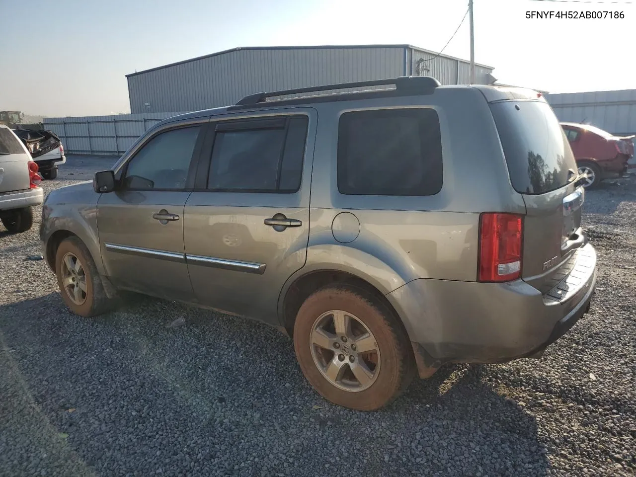 5FNYF4H52AB007186 2010 Honda Pilot Exl