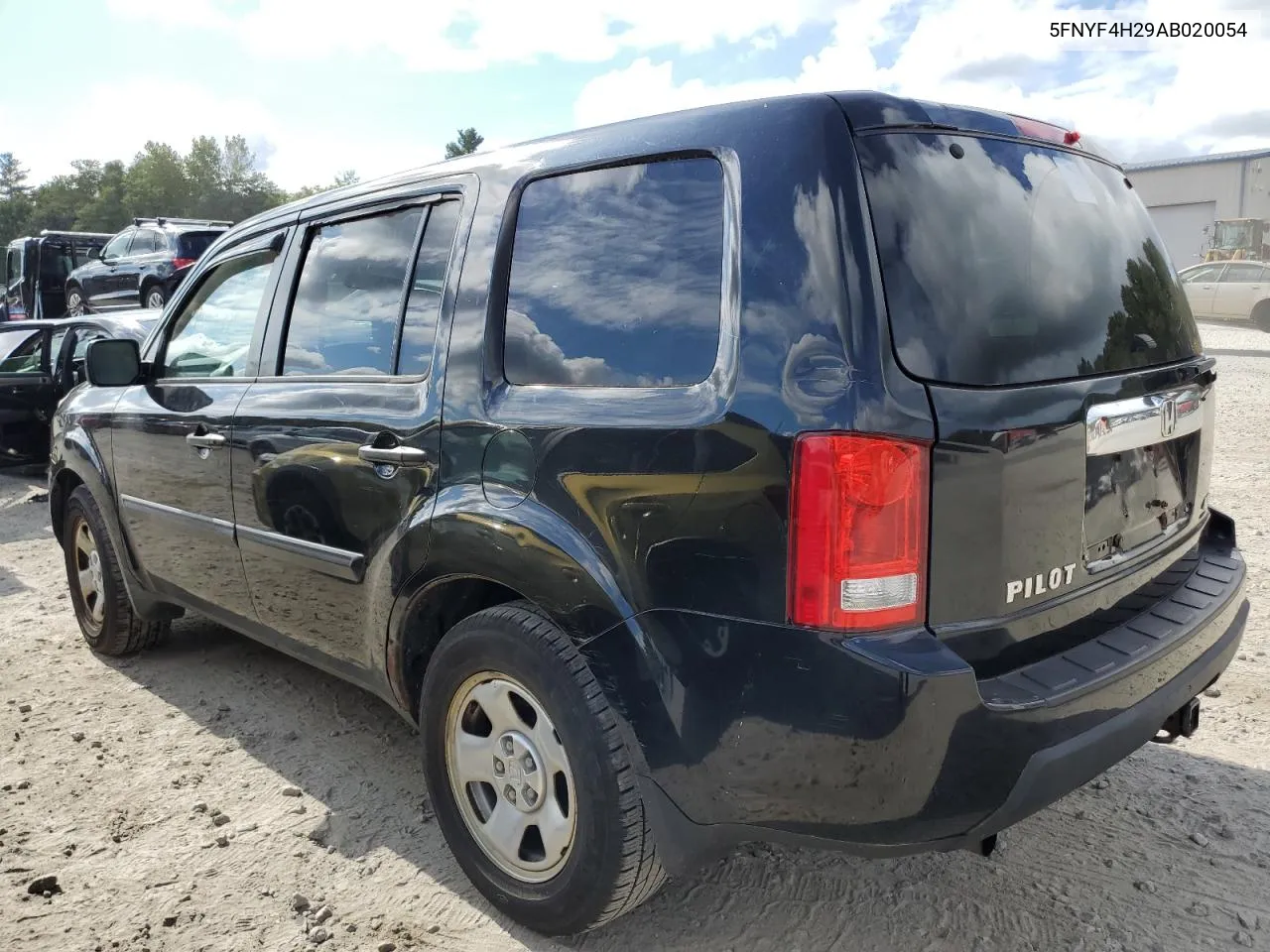 2010 Honda Pilot Lx VIN: 5FNYF4H29AB020054 Lot: 74383734