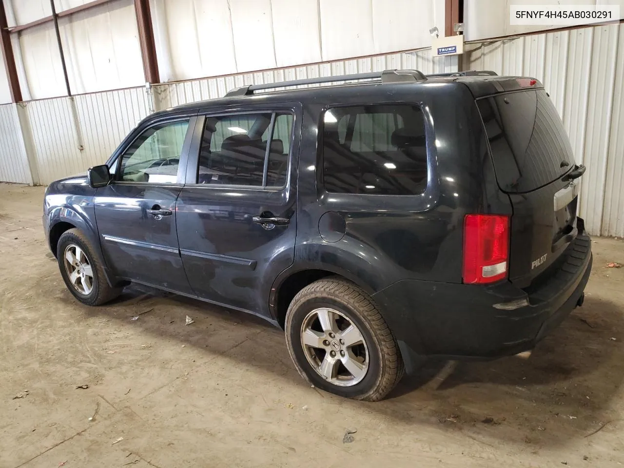 2010 Honda Pilot Ex VIN: 5FNYF4H45AB030291 Lot: 74545194