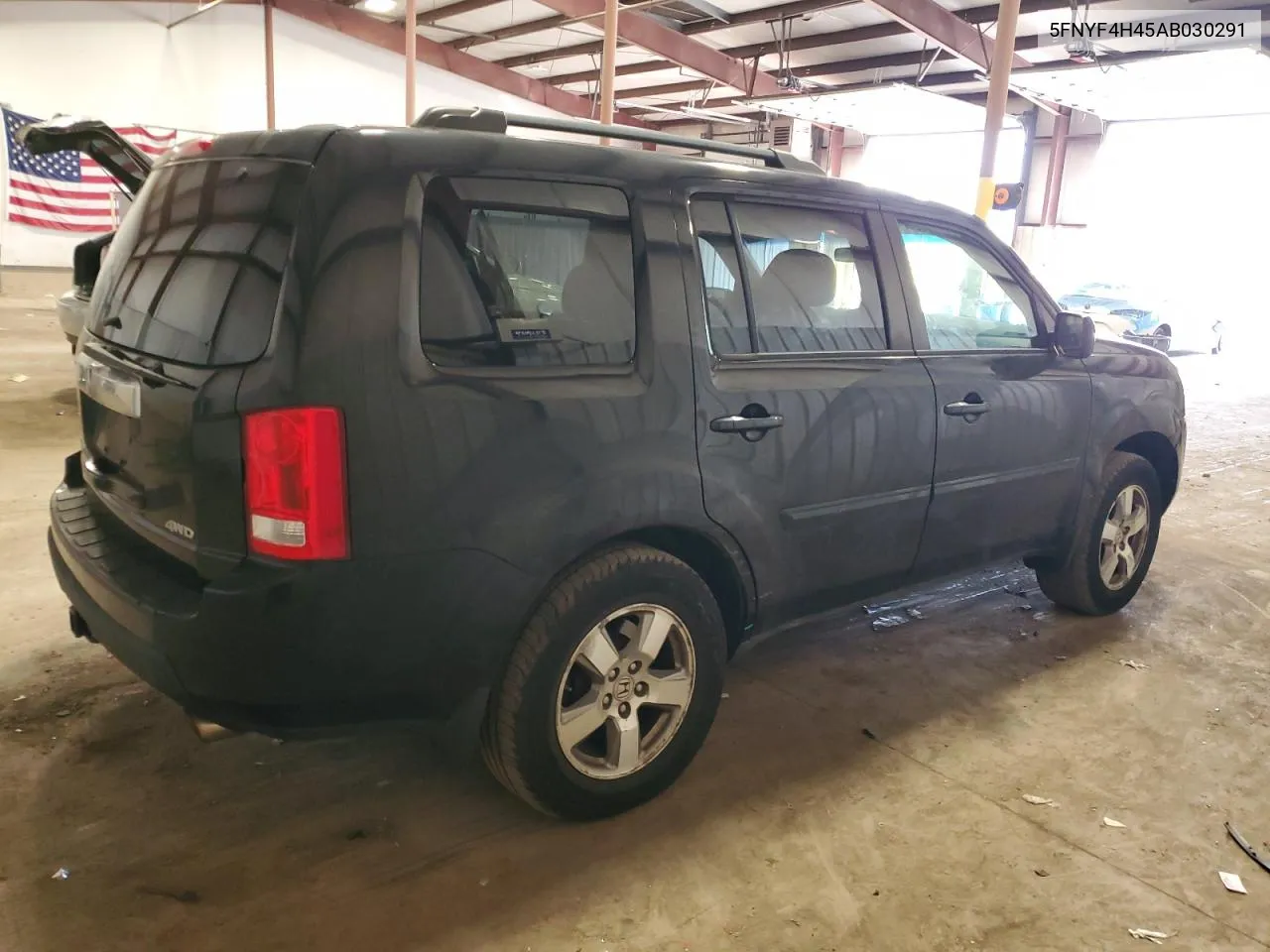 2010 Honda Pilot Ex VIN: 5FNYF4H45AB030291 Lot: 74545194