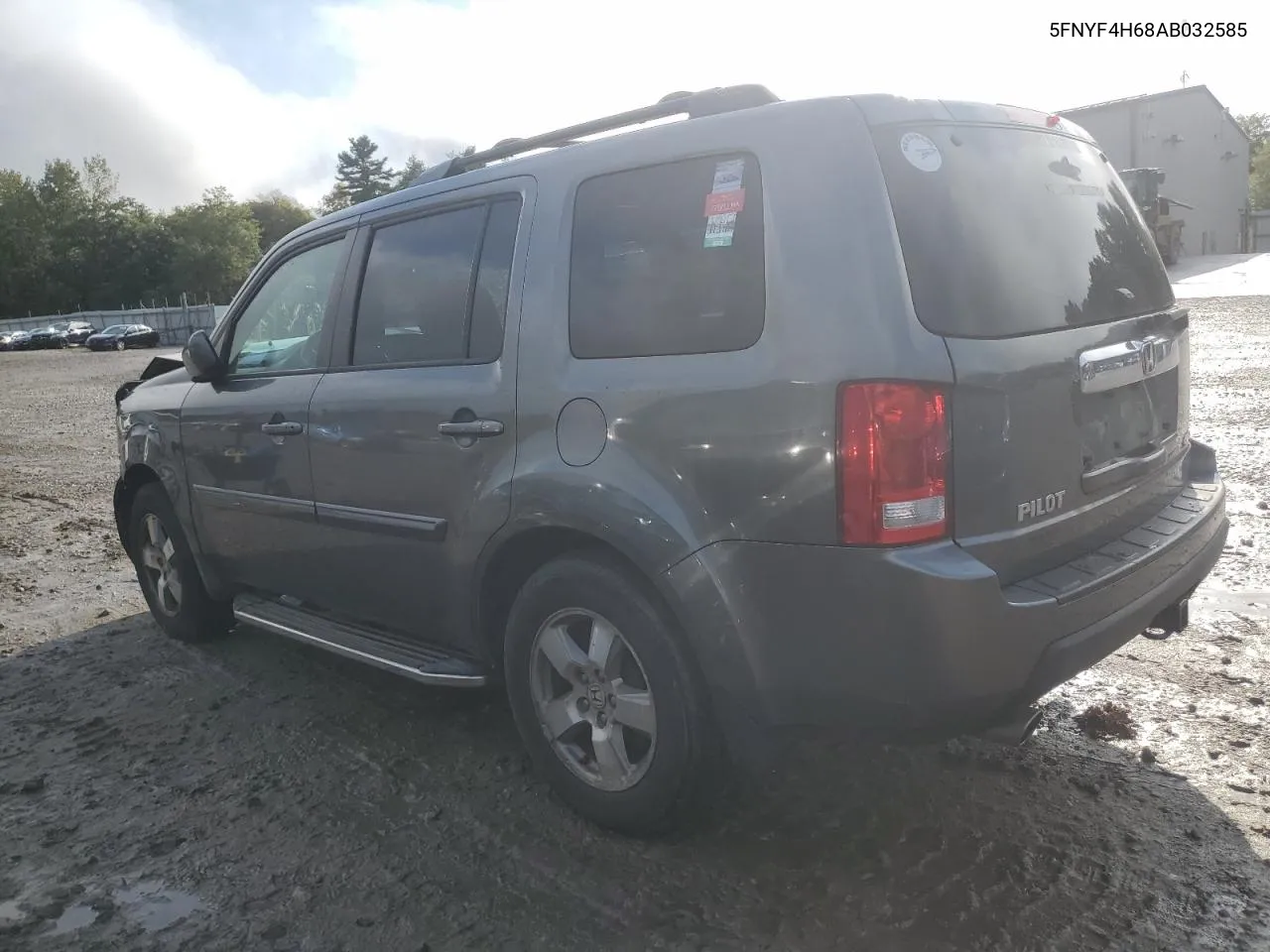 2010 Honda Pilot Exl VIN: 5FNYF4H68AB032585 Lot: 74765104