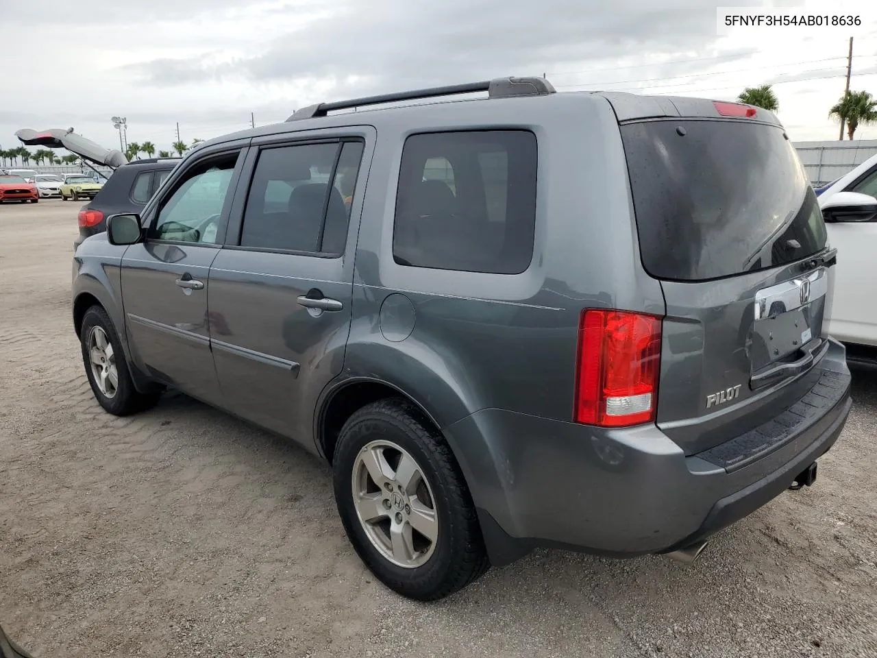 2010 Honda Pilot Exl VIN: 5FNYF3H54AB018636 Lot: 75037294