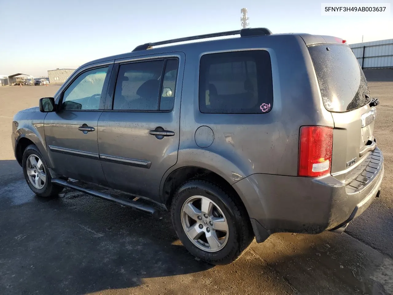 2010 Honda Pilot Ex VIN: 5FNYF3H49AB003637 Lot: 76738734