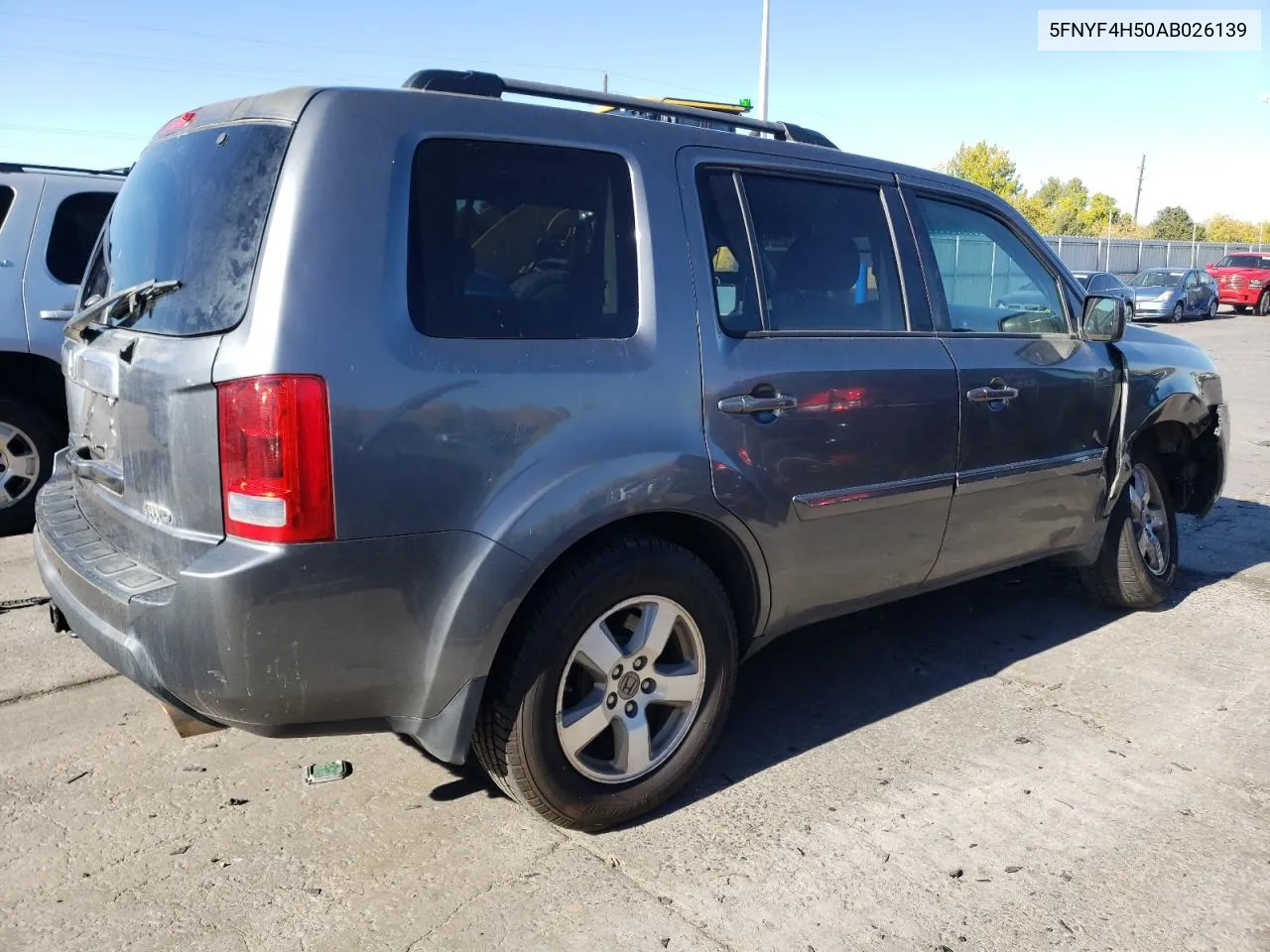 2010 Honda Pilot Exl VIN: 5FNYF4H50AB026139 Lot: 77178954