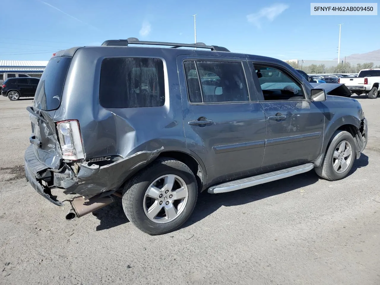 2010 Honda Pilot Exl VIN: 5FNYF4H62AB009450 Lot: 77197664