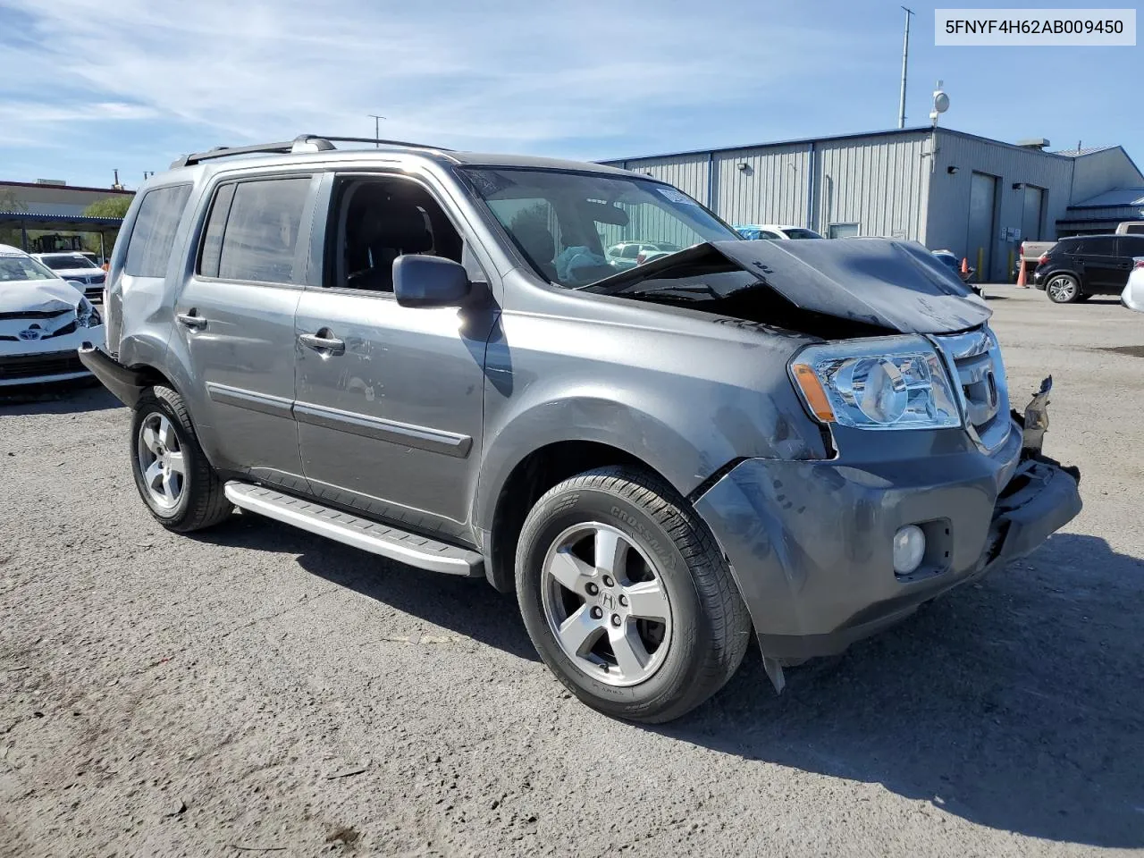 2010 Honda Pilot Exl VIN: 5FNYF4H62AB009450 Lot: 77197664