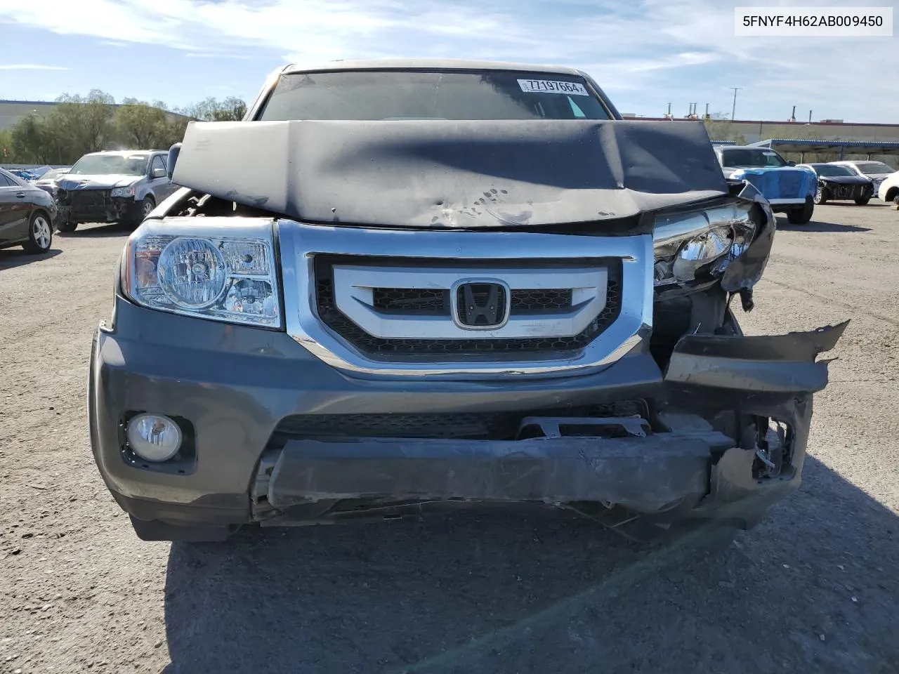 2010 Honda Pilot Exl VIN: 5FNYF4H62AB009450 Lot: 77197664