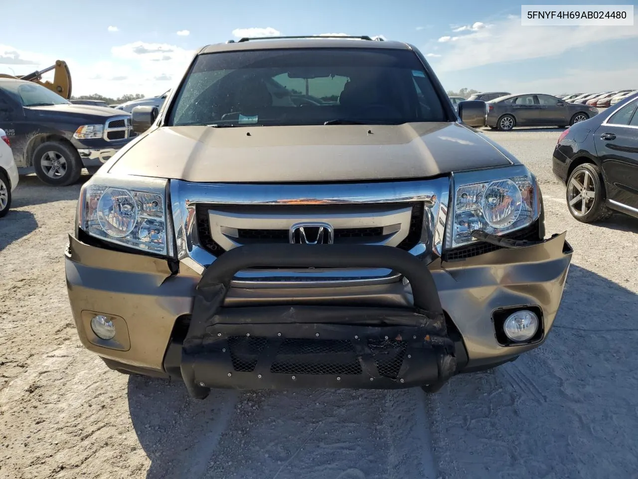 2010 Honda Pilot Exl VIN: 5FNYF4H69AB024480 Lot: 77666484