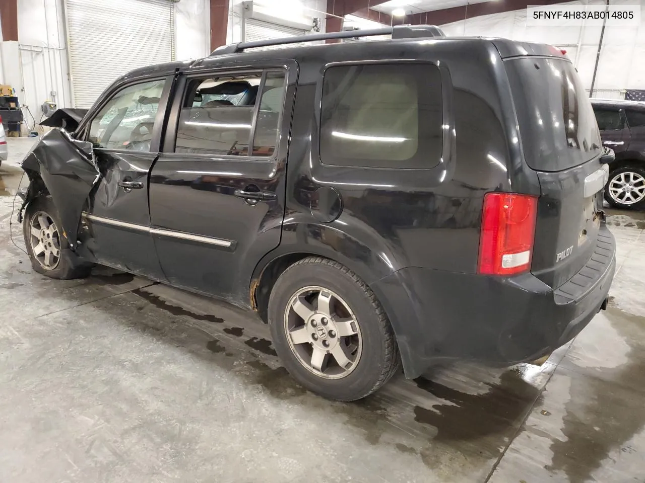 2010 Honda Pilot Touring VIN: 5FNYF4H83AB014805 Lot: 78393014